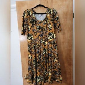 Lularoe Nicole skater dress 2XL